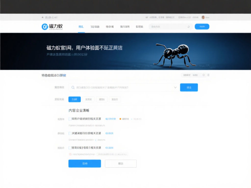 磁力蚂蚁官网在用户体验方面下足了功夫，其
