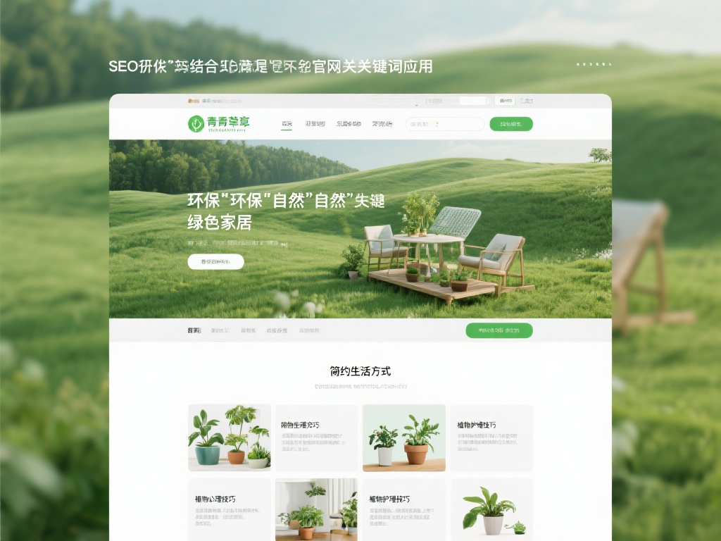SEO优化下的青青草原官網关键词应用
